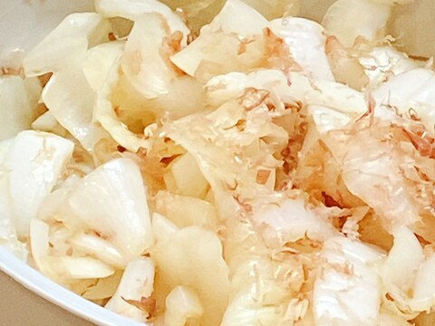 レンジで簡単!新玉ねぎのおかかポン酢和え
